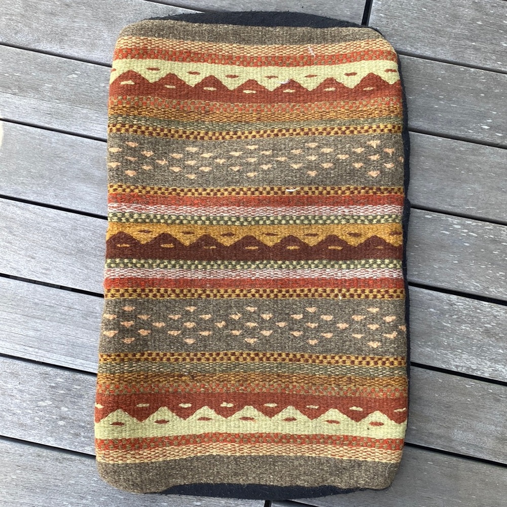 Wool pillow cover